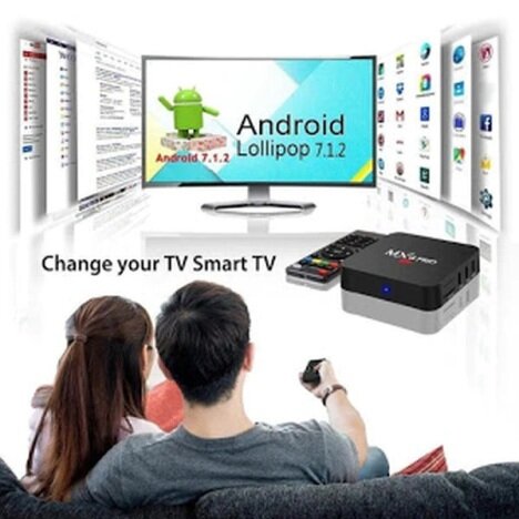 Mini PC Android Media Player MXQ PRO UltraHD 4K Quad-Core 64 Bit 1GB RAM, 8GB ROM